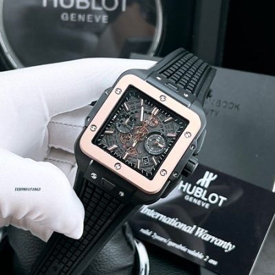 Đồng hồ Hublot Nam Square Bang Quartz Nhật 2022 cao cấp