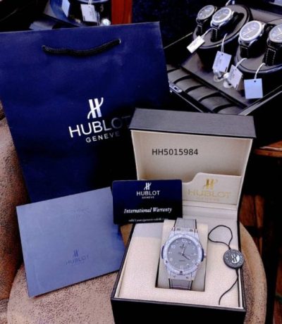 Đồng hồ Hublot cặp nam nữ Geneve máy nhật cao cấp