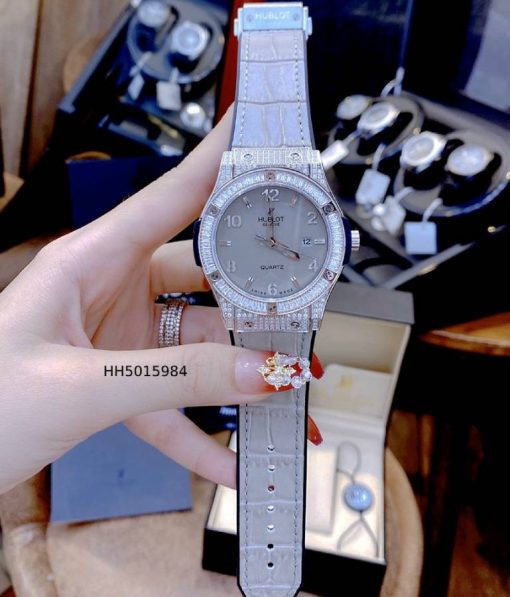 HH5015984-nu-1 Đồng hồ Hublot cặp nam nữ Geneve máy nhật cao cấp