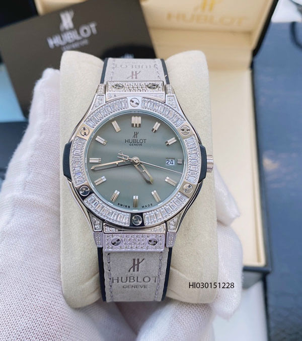 đồng hồ hublot geneve nữ dây da giá rẻ