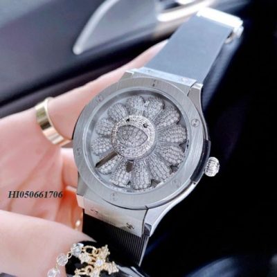 Đồng hồ Nữ Hublot Big Bang mặt hoa hướng dương 37mm