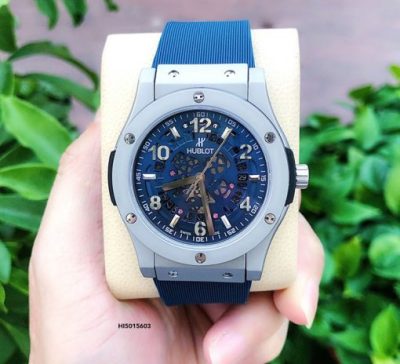 Đồng hồ Hublot Geneve Automatic 1101458 Nam Blue xanh siêu cấp