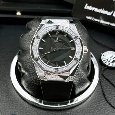 Đồng Hồ Nam Hublot Classic Fusion Orlinski dây cao su đen