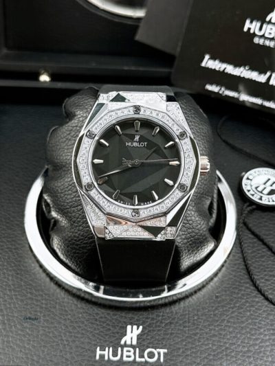 Đồng Hồ Nam Hublot Classic Fusion Orlinski dây cao su đen