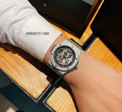 Đồng hồ Hublot Nam máy cơ Automatic dây cao su đen