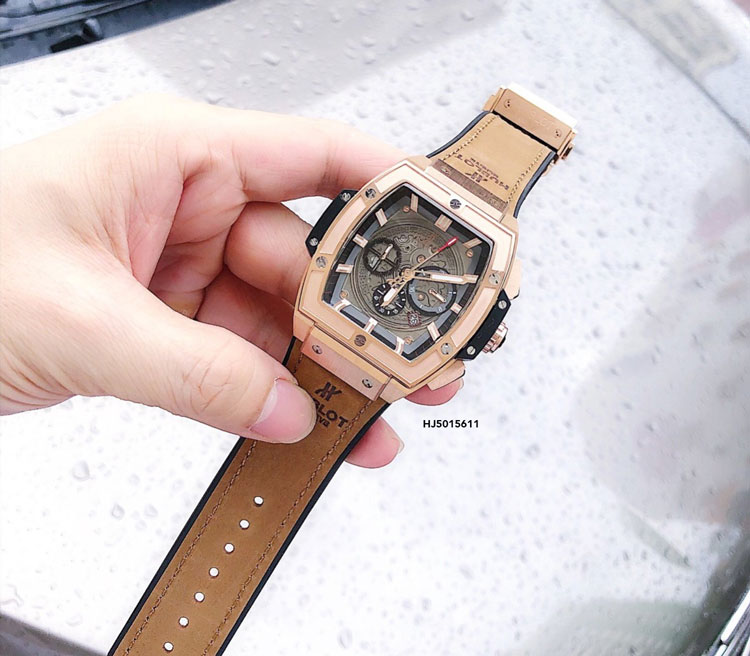 Đồng hồ Hublot senna mặt vuong máy pin nhật cao cấp