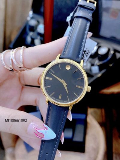 Đồng hồ Movado Bold nữ dây da cao cấp