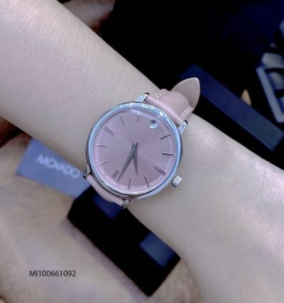 Đồng hồ Movado Bold nữ dây da cao cấp