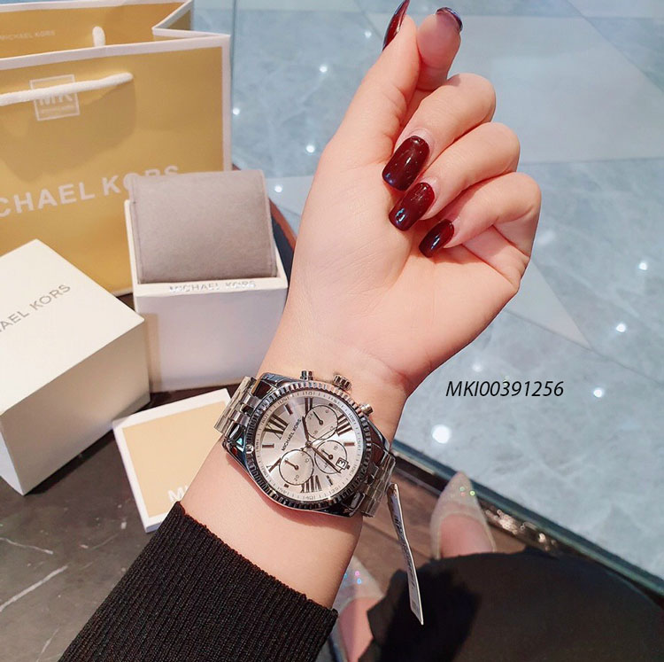 Đồng hồ Micheal Kors MK5555 - MK6206 Unisex dây kim loại cao cấp