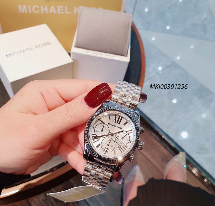 Đồng hồ Micheal Kors MK5555 - MK6206 Unisex dây kim loại cao cấp