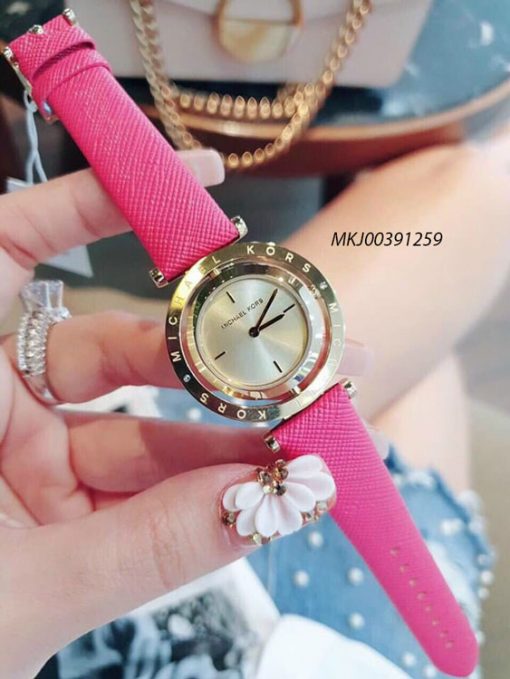 Michael-Kors-Do-1_MKJ00391259 Đồng hồ Micheal Kors Averi Ladies Watch MK2526 - MK2525 dây da