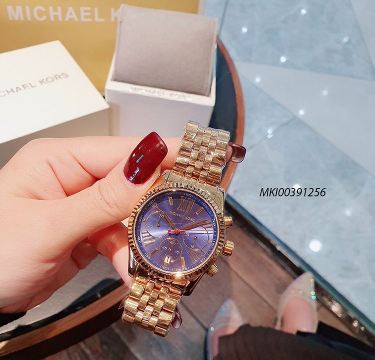 Đồng hồ Micheal Kors MK5555 - MK6206 Unisex dây kim loại cao cấp