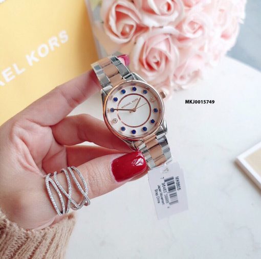 Đồng Hồ Michael Kors MK6605 Nữ mặt đính 12 viên đá cao cấp Đồng Hồ Michael Kors MK6605 Nữ mặt đính 12 viên đá cao cấp