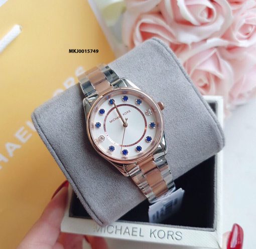 Đồng Hồ Michael Kors MK6605 Nữ mặt đính 12 viên đá cao cấp Đồng Hồ Michael Kors MK6605 Nữ mặt đính 12 viên đá cao cấp