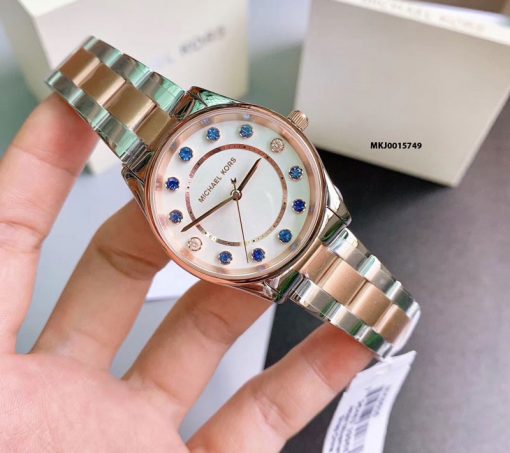 Đồng Hồ Michael Kors MK6605 Nữ mặt đính 12 viên đá cao cấp Đồng Hồ Michael Kors MK6605 Nữ mặt đính 12 viên đá cao cấp