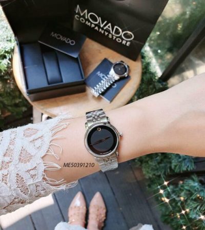 Đồng hồ cặp đôi Movado Couple dây thép không gỉ