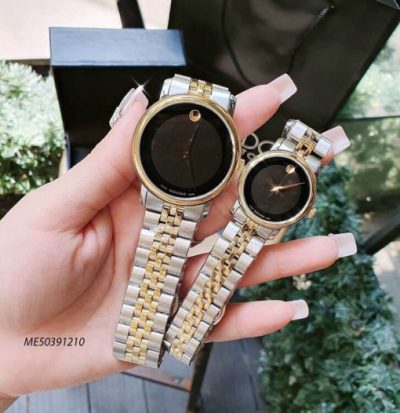 Đồng hồ cặp đôi Movado Couple dây thép không gỉ