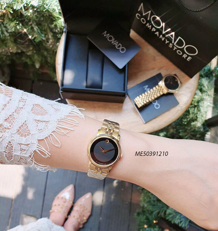 Đồng hồ cặp đôi Movado Couple dây thép không gỉ