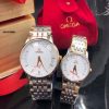 mau dong ho may co nam omega gia re day kim loai Đồng hồ Omega nam dây thép không gỉ cao cấp