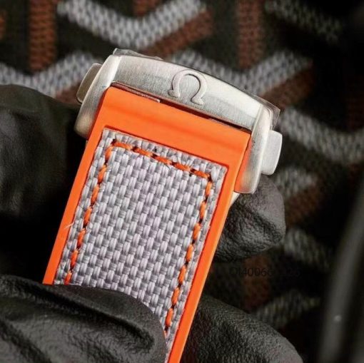 OI400661326-OMEGA-(7) Đồng hồ Omega Seamaster Planet Ocean Nam màu cam cao cấp