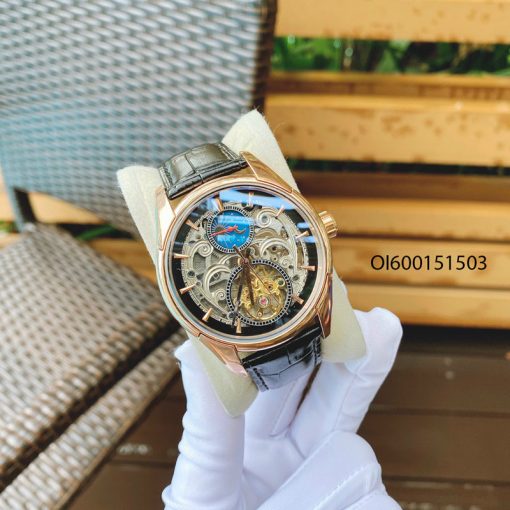 OI600151503-4-Dong-ho-omega-day-da-may-co-nam Đồng hồ nam Omega máy lộ cơ viền vàng dây da cao cấp