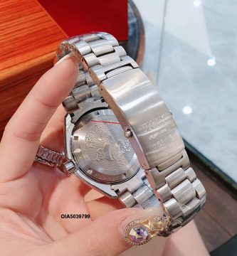 Đồng hồ cơ omega nam máy nhật dây thép không gỉ