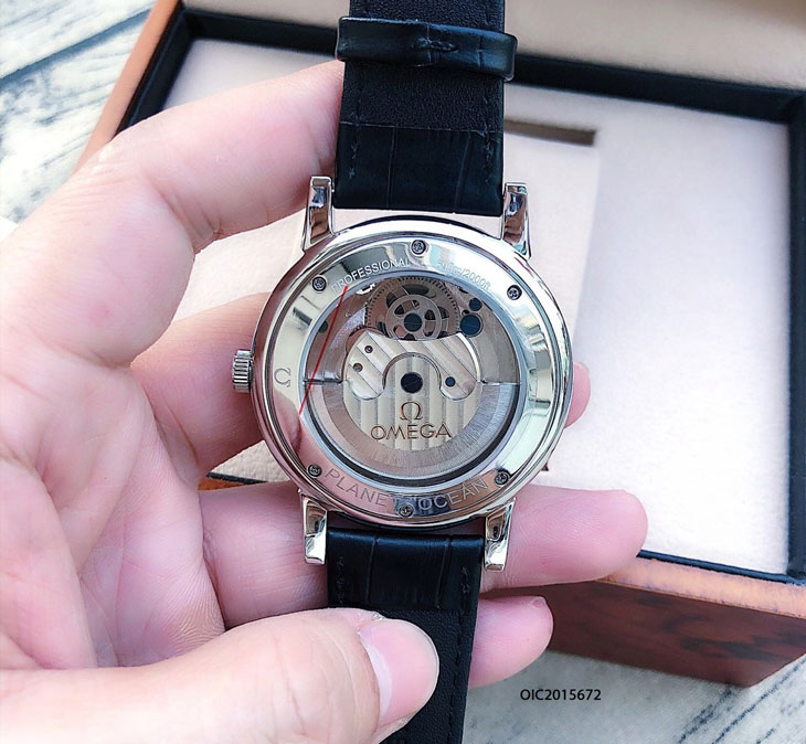 Đồng Hồ Omega Automatic Nam dây da cao cấp