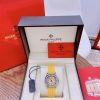 Đồng hồ Patek Philippe Nautilus Lady nữ dây cao su vàng cao cấp giá rẻ fullbox Đồng hồ Patek Philippe Nautilus Lady nữ dây cao su vàng cao cấp giá rẻ fullbox