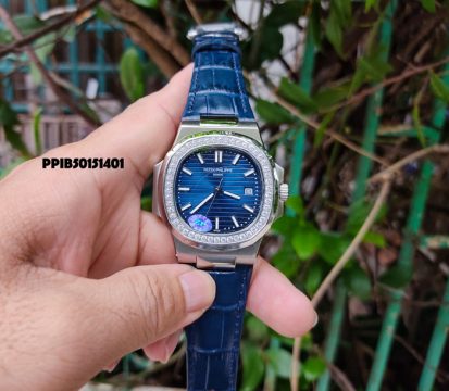 ppib50151401-xanh-2-dong-ho-patek-philippe-co-da-nam-413x360-1 Đồng hồ nam dây da patek philippe mặt vuông máy cơ thụy sỹ