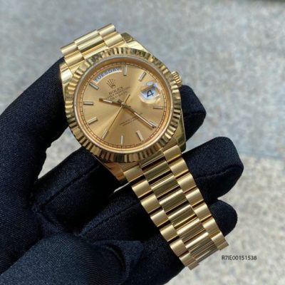 Đồng Rolex Day-Date Gold nam mạ vàng 18k Replica 1:1