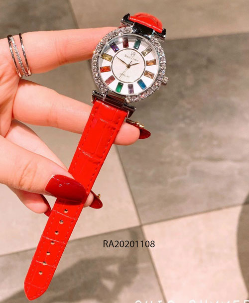 đồng hồ royal crown đính đá dây da giá rẻ