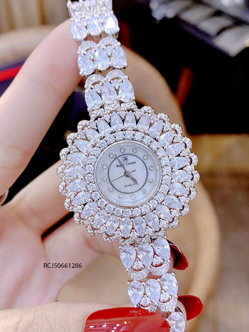 Đồng hồ Royal Crown nữ full đá cao cấp