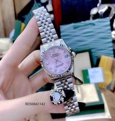 Đồng hồ Rolex DATEJUST nữ dây thép không gỉ mẫu 2021