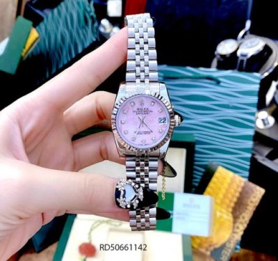 Đồng hồ Rolex DATEJUST nữ dây thép không gỉ mẫu 2021