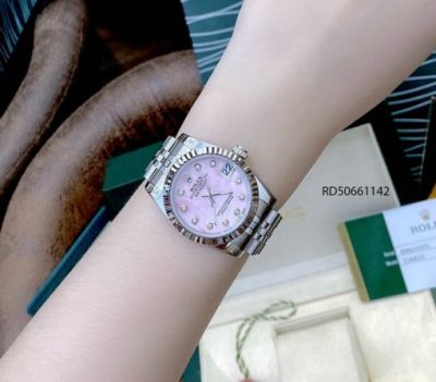 Đồng hồ Rolex DATEJUST nữ dây thép không gỉ mẫu 2021