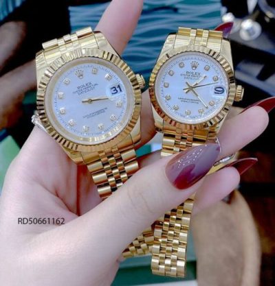 Đồng Hồ Rolex DATEJUST nam máy cơ dây thép mạ vàng cao cấp