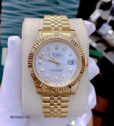 Đồng Hồ Rolex DATEJUST nam máy cơ dây thép mạ vàng cao cấp