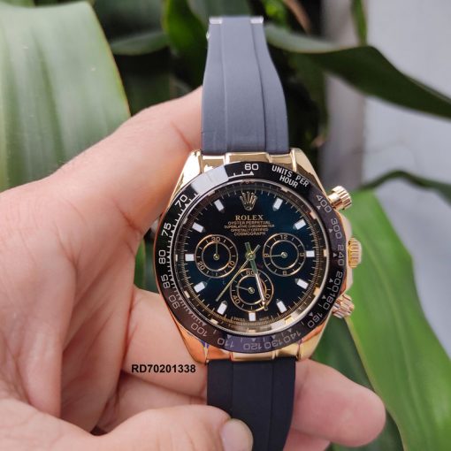 Đồng Hồ Rolex Nam máy pin nhật dây cao su giá rẻ