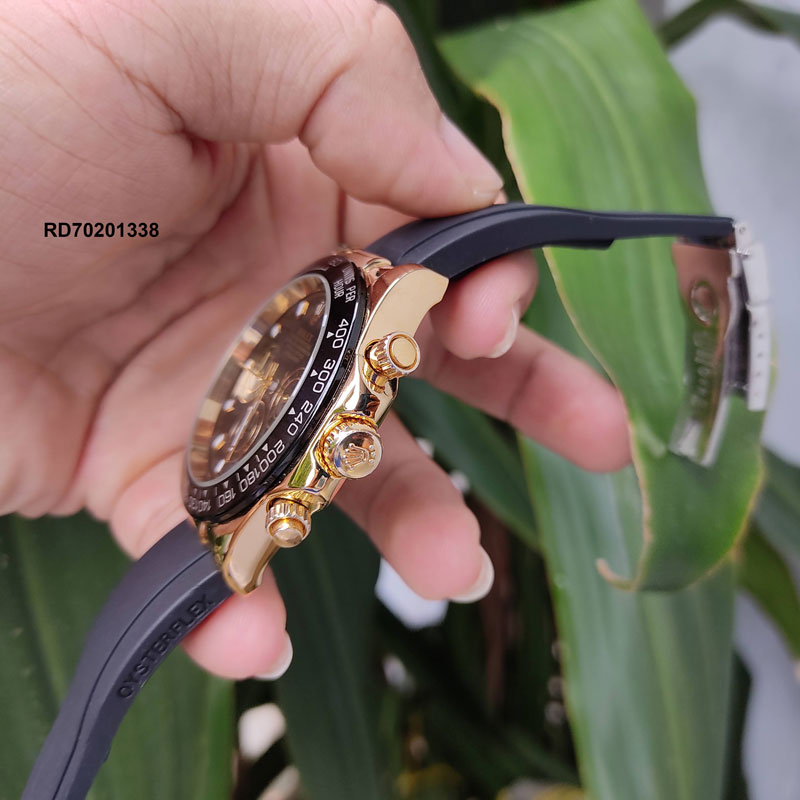 Đồng Hồ Rolex Nam máy pin nhật dây cao su giá rẻ Đồng Hồ Rolex Nam máy pin nhật dây cao su giá rẻ