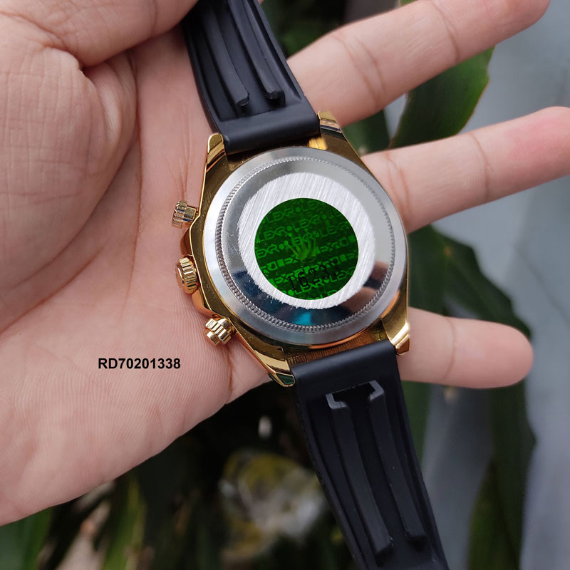 Đồng Hồ Rolex Nam máy pin nhật dây cao su giá rẻ Đồng Hồ Rolex Nam máy pin nhật dây cao su giá rẻ