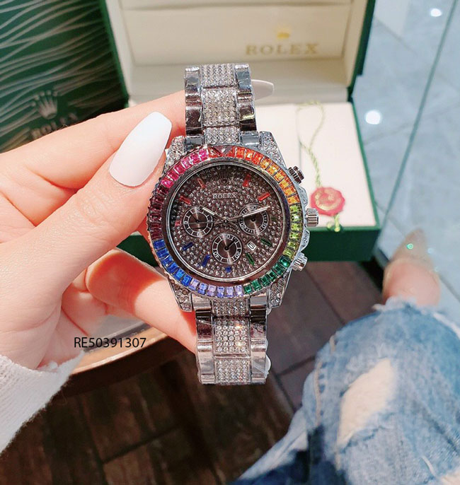 re50391307-rolex-6-1 Đồng Hồ Rolex Oyster nam đính full đá cao cấp