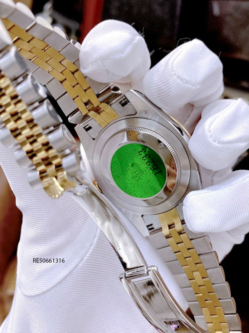 RE50661316-rolex-(5) Đồng Hồ Cặp Rolex DATEJUST Nam cơ demi trắng cao cấp giá rẻ