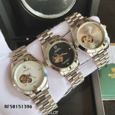 Đồng Hồ nam Rolex oyster chạy cơ tự động trung cấp dây thép không gỉ