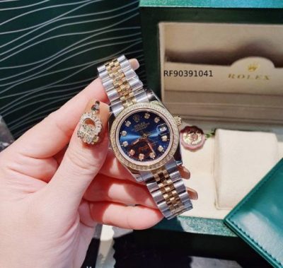 Đồng hồ Rolex Couple Đính Đá Cao Cấp