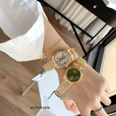 đồng hồ rolex nữ dây thép không gỉ cao cấp