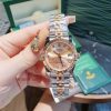 Đồng Hồ Cặp Rolex Datejust máy cơ Automatic viền trơn cao cấp