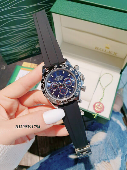 RI200391784-rolex-cơ-3-núm-cao-su-(1) Đồng Hồ Rolex Nam máy cơ nhật dây cao su