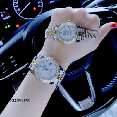 Đồng Hồ Rolex Lady Datejust máy cơ Automatic dây demi vàng