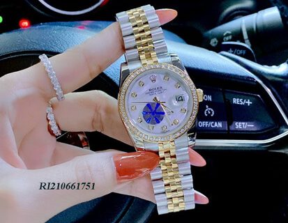 Đồng Hồ Rolex Lady Datejust máy cơ Automatic dây demi vàng