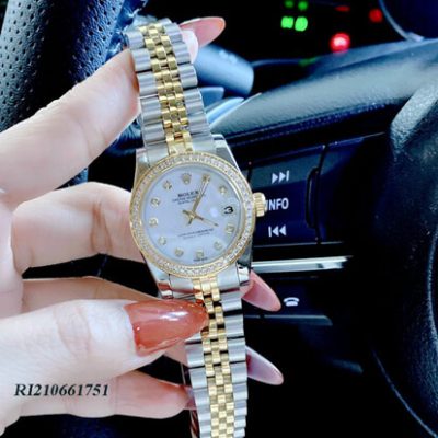 Đồng Hồ Rolex Nam Datejust máy cơ Automatic dây demi vàng